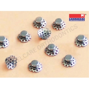 Lingual Button Perforated