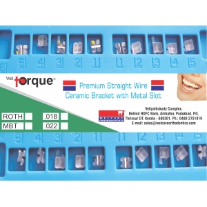 WELTORQUE - CERAMIC BRACKET WITH METAL SLOT