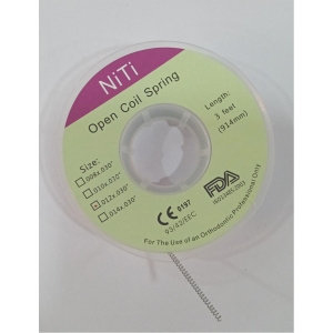 OPEN COIL SPRING NITI SPOOL