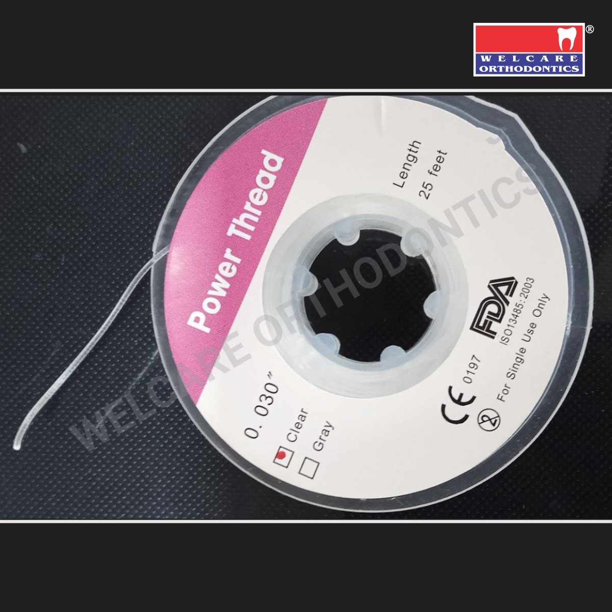 ELASTIC THREAD SPOOL (POWER THREAD)