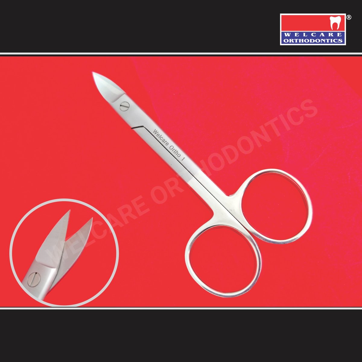 BAND CUTTING SCISSOR CURVED WITH TC PLIER PREMIUM INSTRUMENT – WELCARE