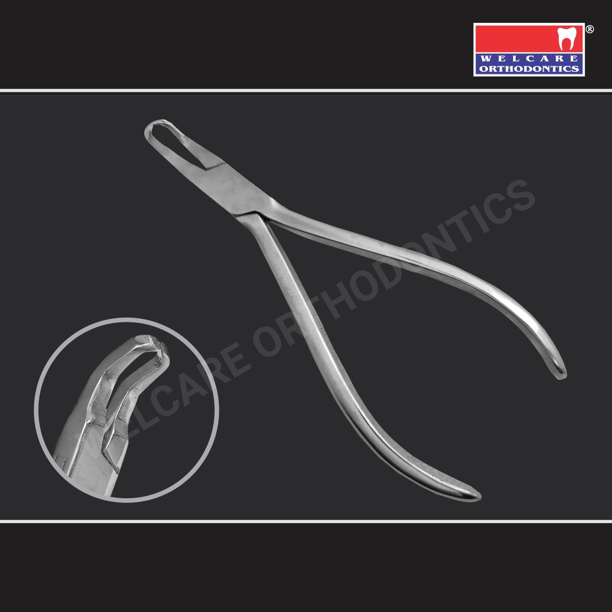 ANTERIOR BRACKET REMOVER CURVED REGULAR INSTRUMENT (PLIER) - WELCARE