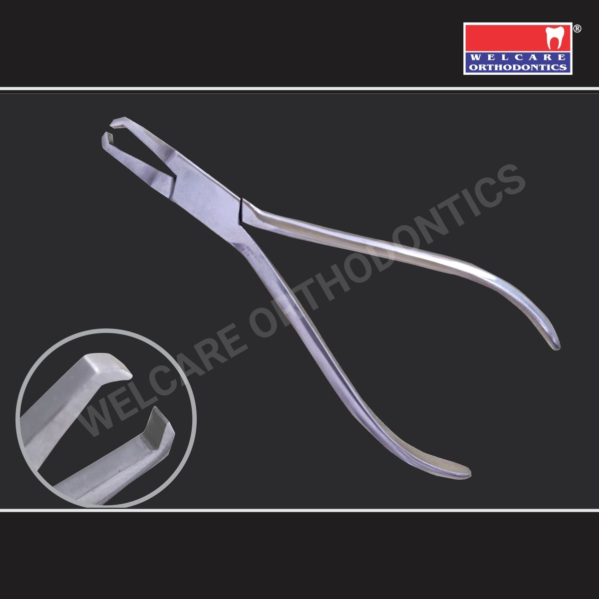 ANTERIOR BRACKET REMOVER STRAIGHT REGULAR INSTRUMENT (PLIER) - WELCARE