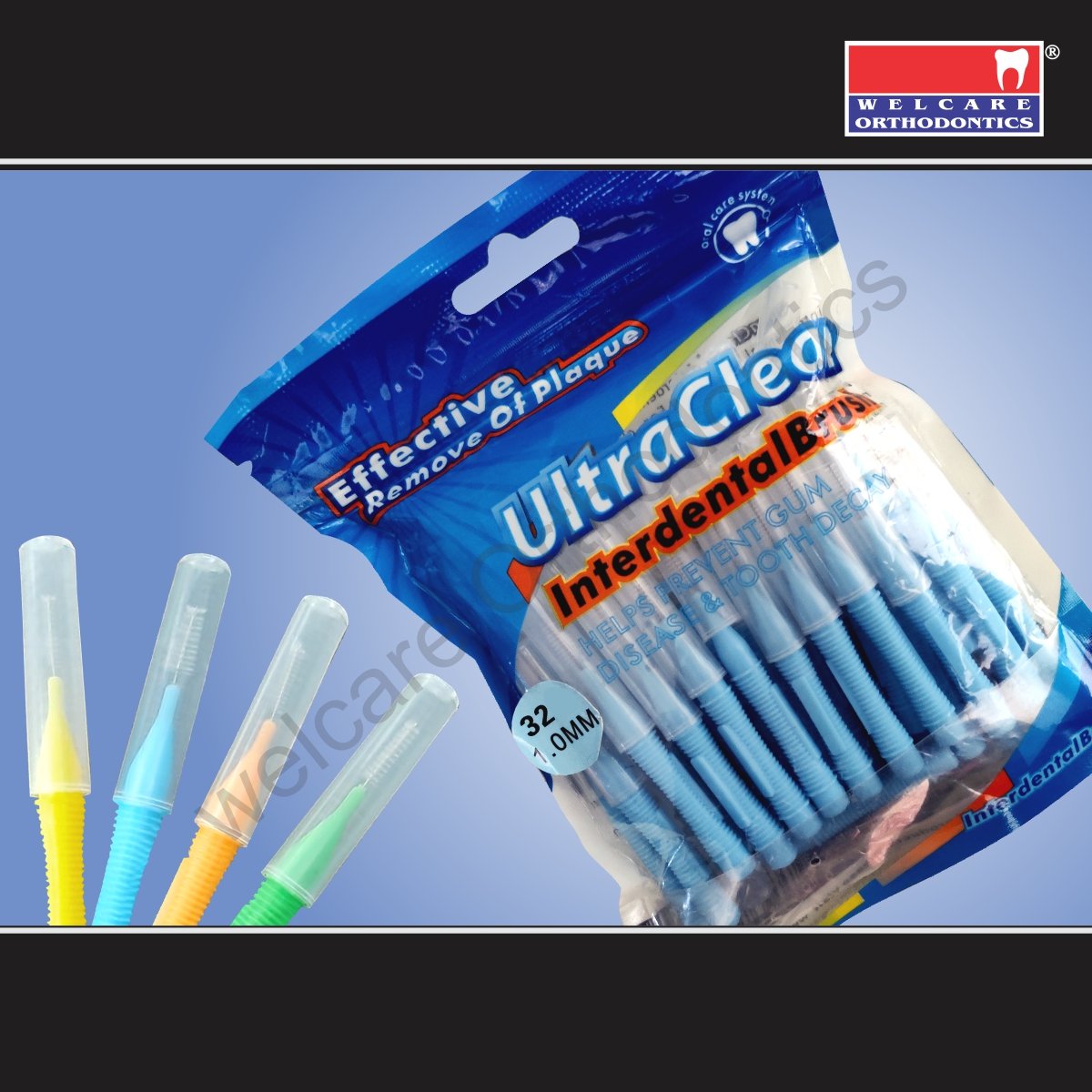 INTERDENTAL BRUSH 32 PCS/PK