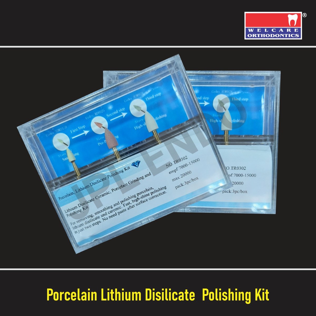 PORCELAIN LITHIUM DISILICATE POLISHING KIT