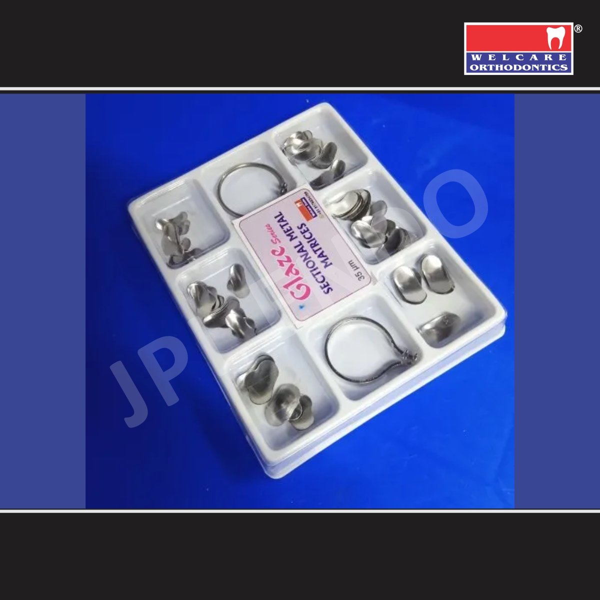 SECTIONAL METAL MATERICES SS - GLAZE JPL ENDO