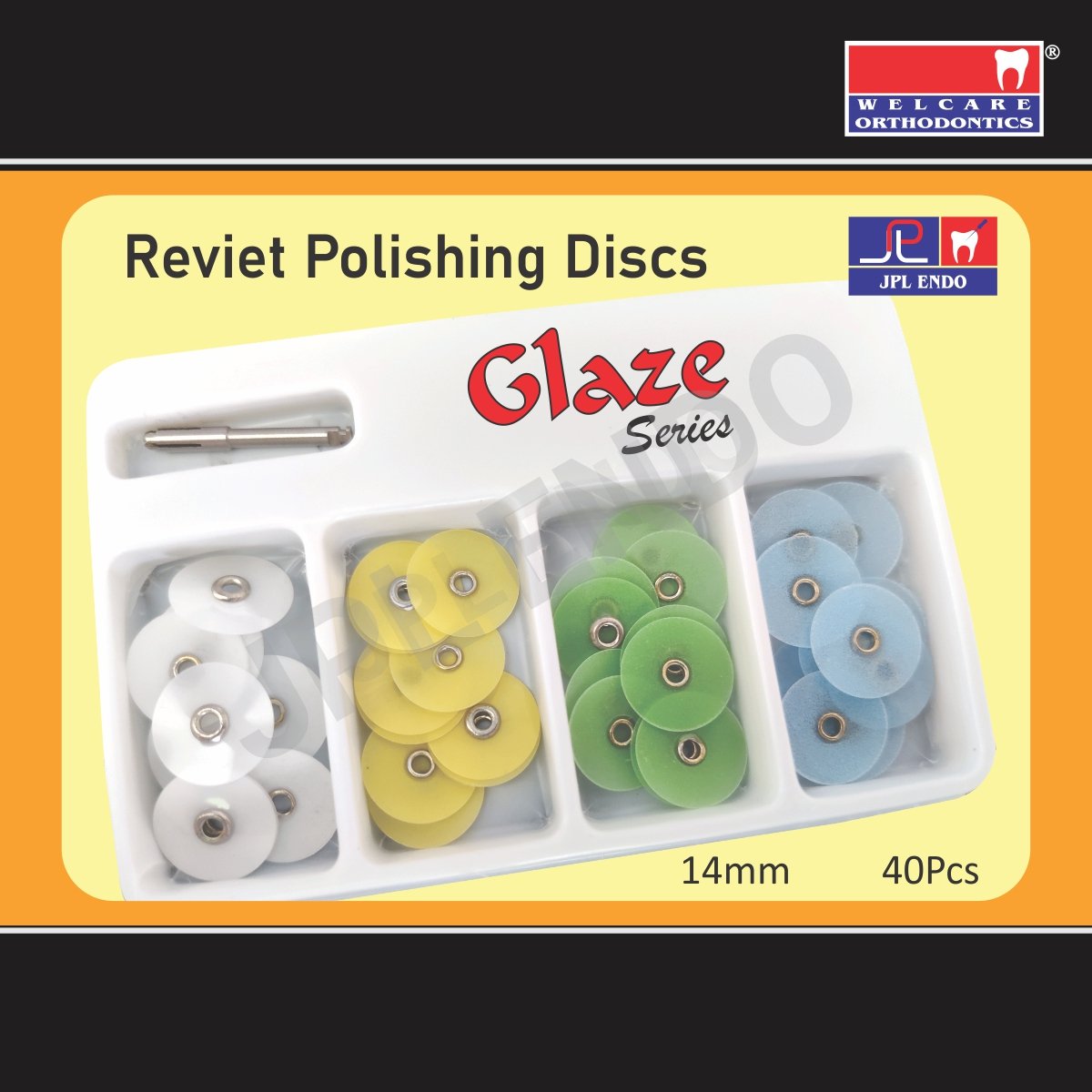 REVIET POLISHING DISCES – GLAZE JPL ENDO